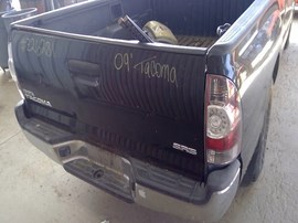 2009 TOYOTA TACOMA, BLACK, EXTD CAB, 2.7L, MT, 2WD.  Z26281